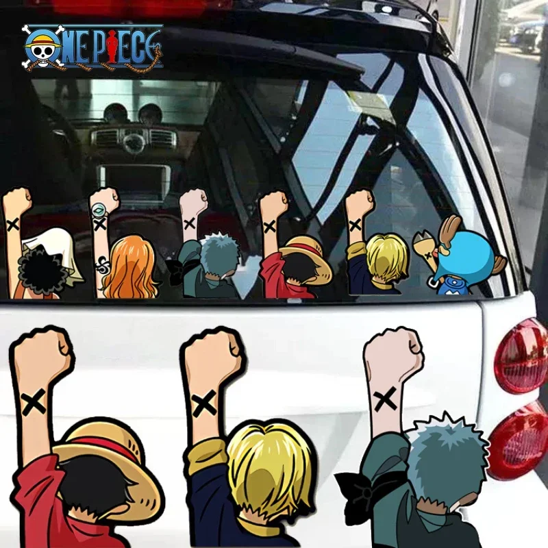 Model Kit Japanese - Anime One Piece Autosticker Cartoon Luffy