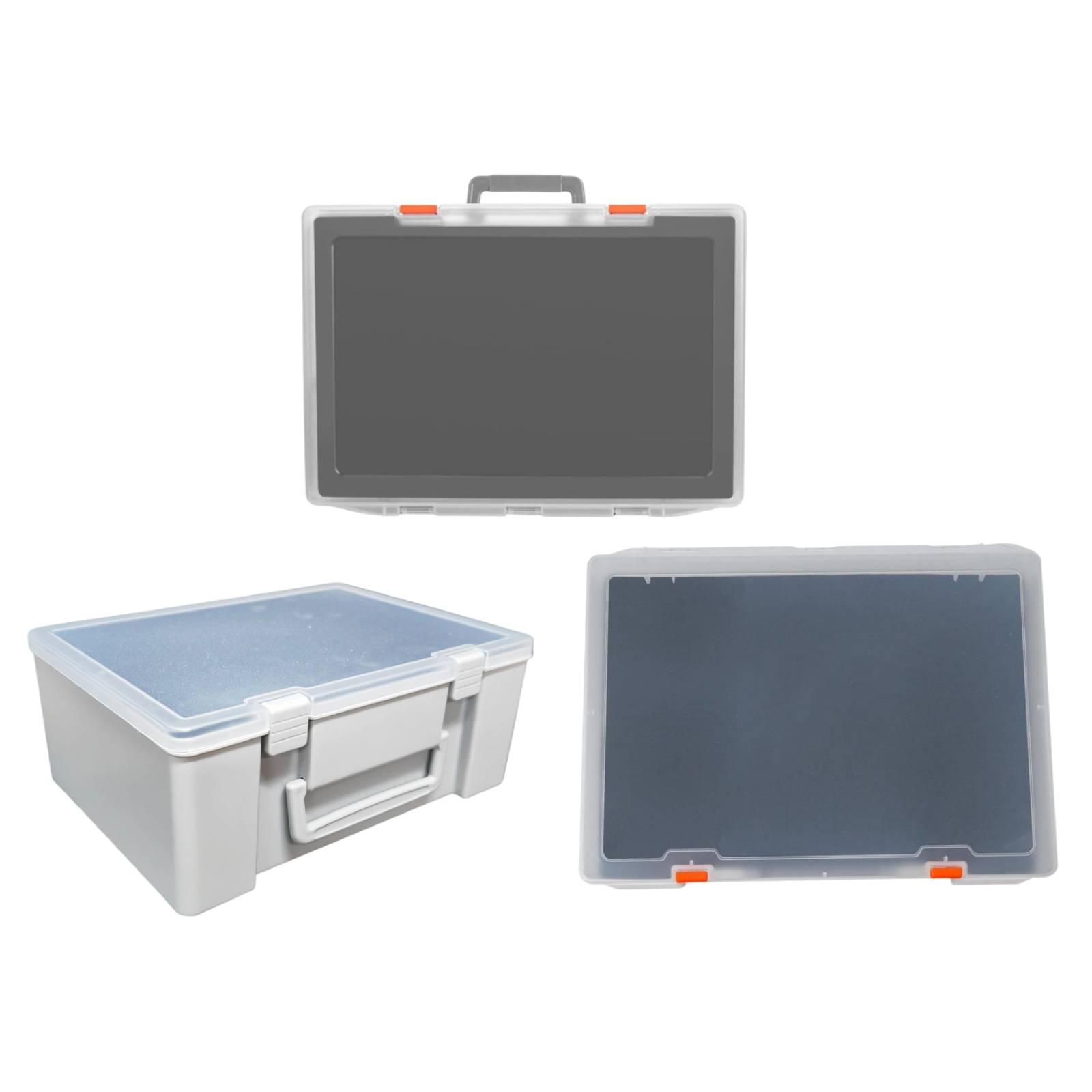 Model Kit Display Case - Hoge capaciteit 1:64 miniatuurfiguren koffer, stofdichte