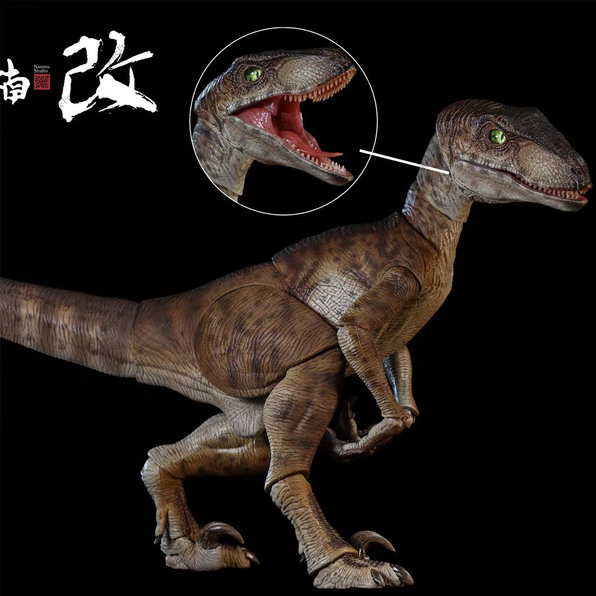 Model Kit Dinosaur Bandai - Gloednieuwe NANMU Studio Jurassic dinosaurus actiefiguur