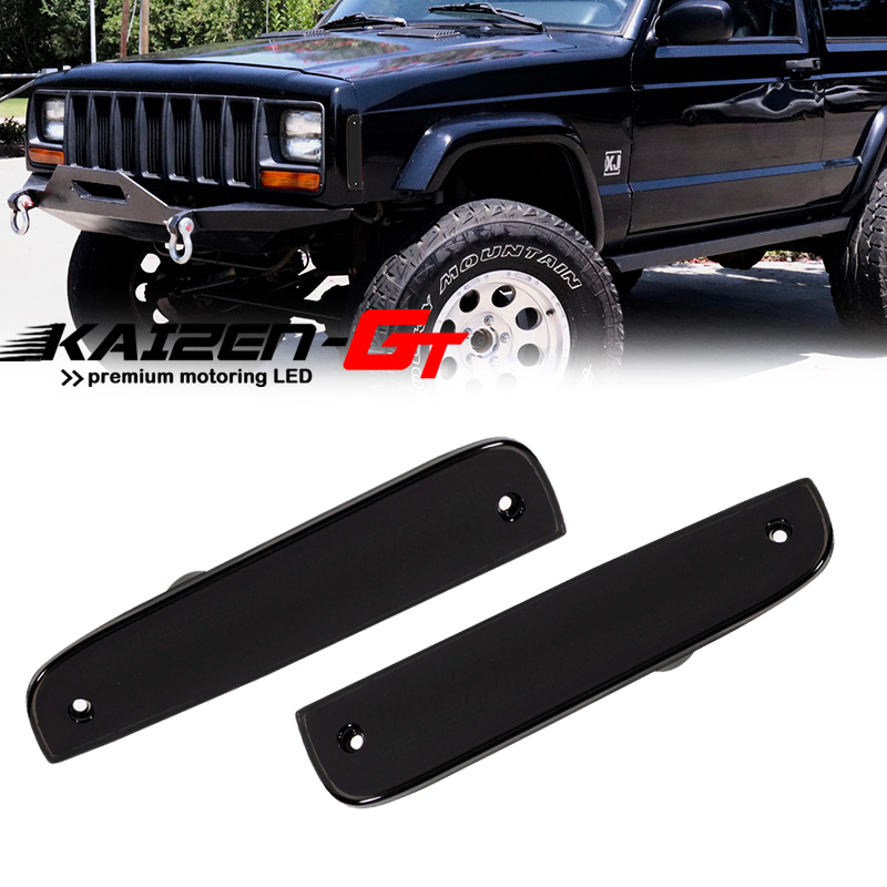 Model Kit Jeep - Transparante/gerookte lens auto voorzijde hoek parkeermarkeringslichtkap