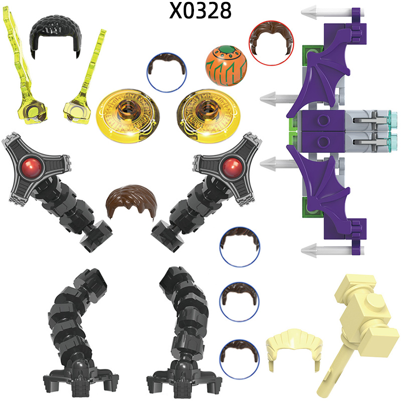 Model Kit Weapons - De Actiefiguren Hamer Wapens Broek Haardelen