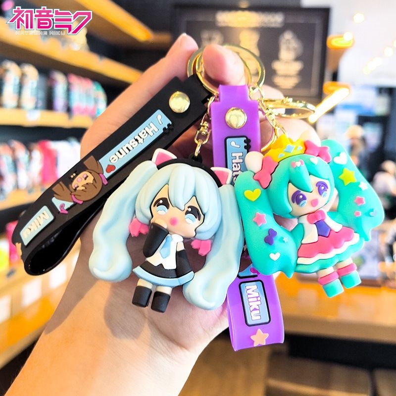Model Kit Japanese - Hatsune Miku sleutelhanger cartoon schattig en