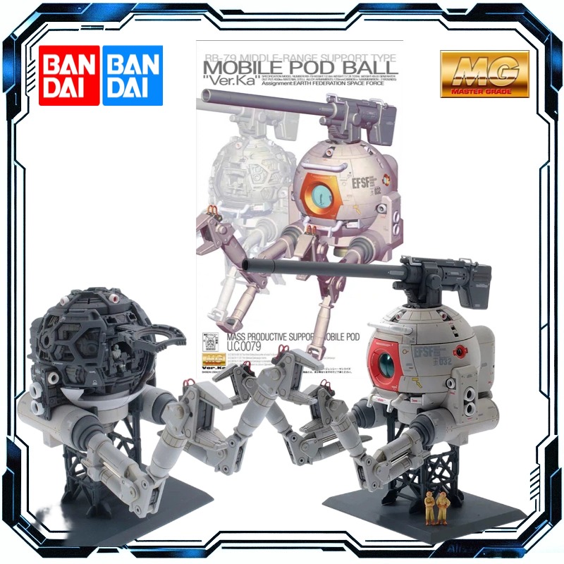 Model Kit Gundam Mg - Originele Bandai MG 1/100 RB-79 Mobile