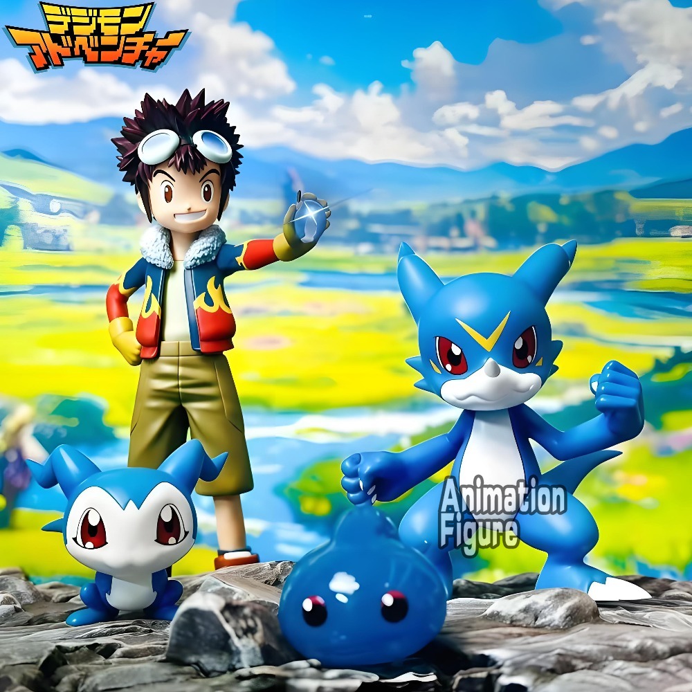 Model Kit Digimon - 2-6cm Anime Digimon Adventure Figuur V-mon