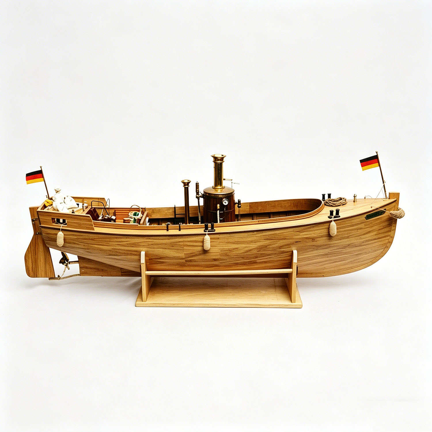 Model Kit Lucario - RC Schepen 120cm Open-Type Stoomboot met