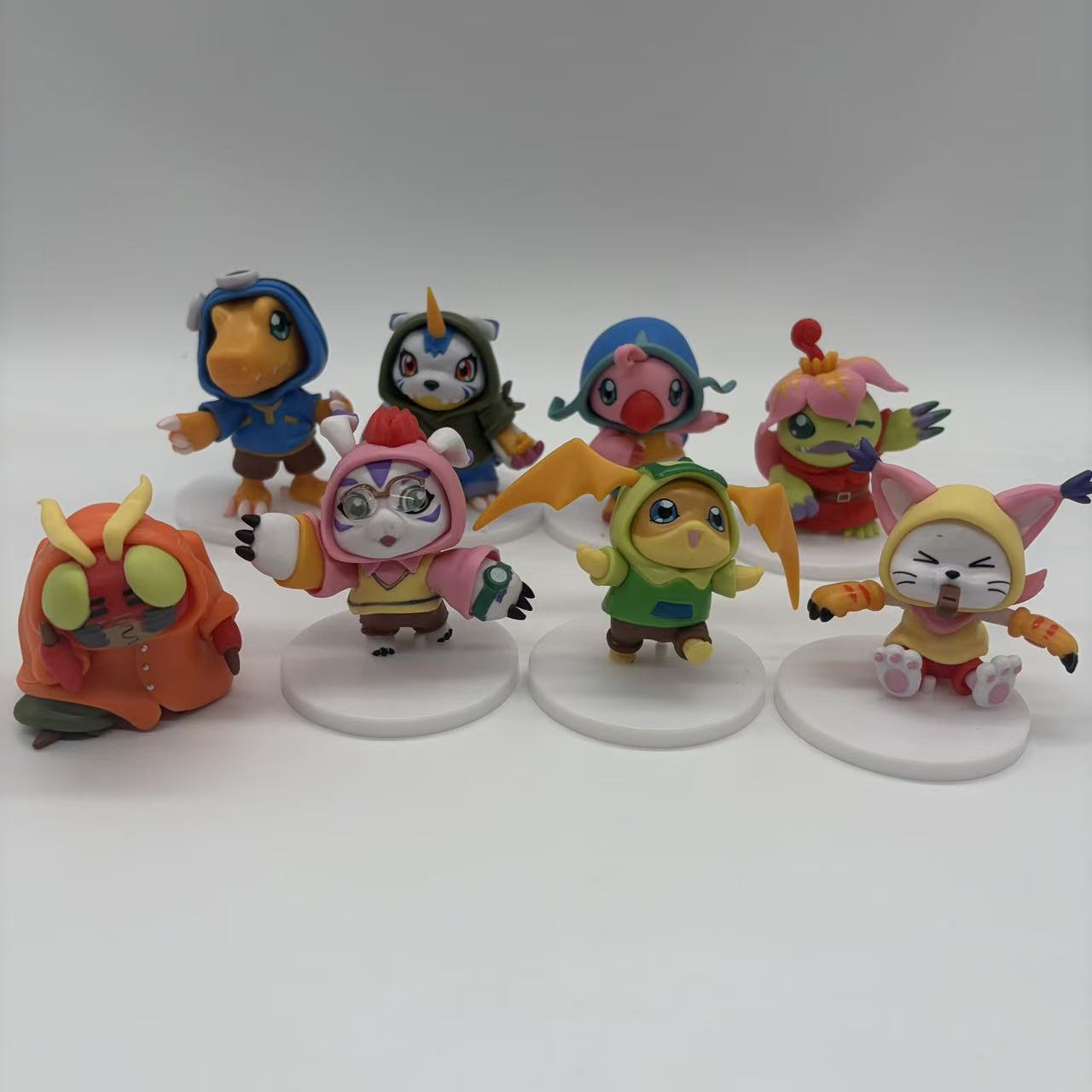 Model Kit Digimon - Hoge Kwaliteit 8 Stks/set Anime Digitale