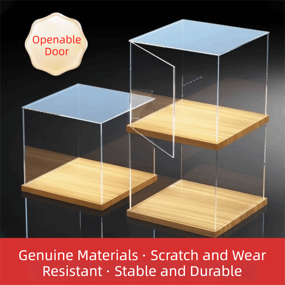 Model Kit Display Case - Transparante acryl displaykast zonder lijm, stapelbaar