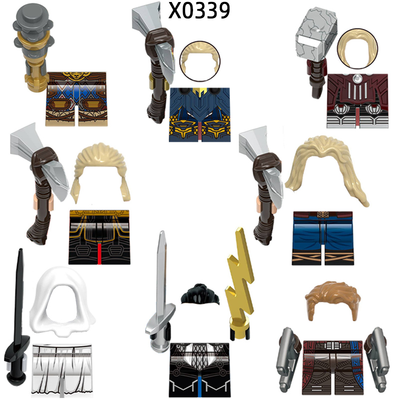 Model Kit Weapons - De Actiefiguren Bijl Hamer Stick Wapens