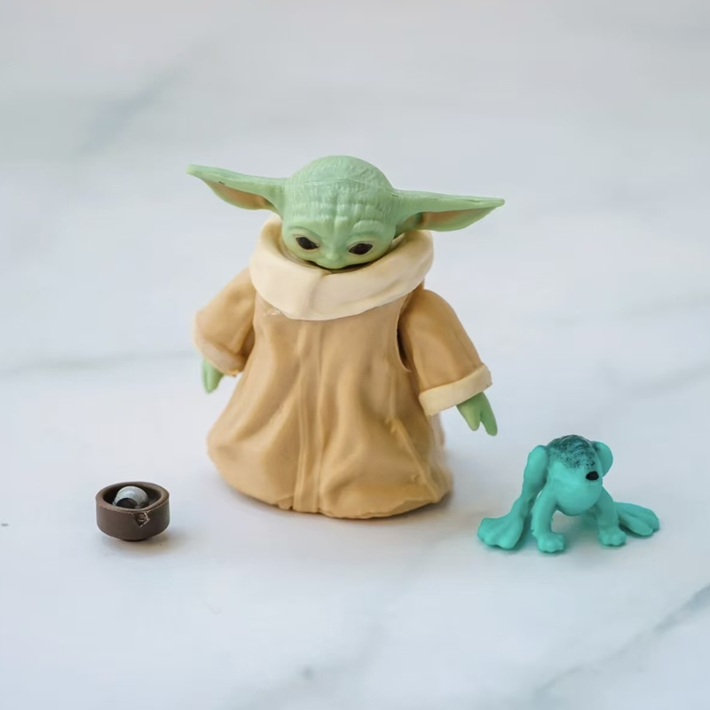 Model Kit Star Wars - Wars Yoda Baby Anime Beweegbare Actiefiguur