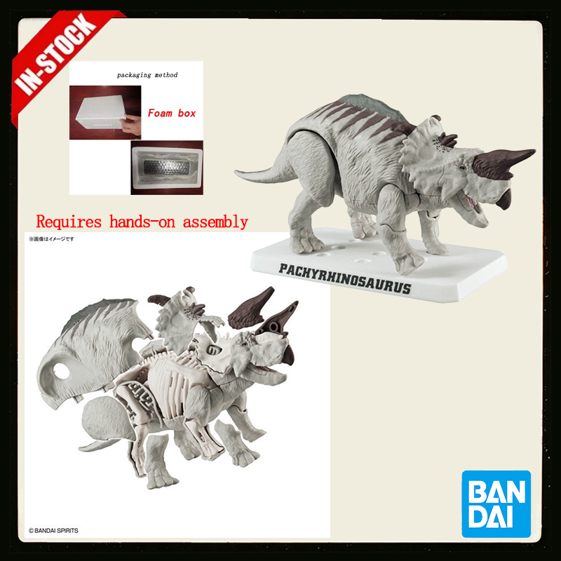 Model Kit Dinosaur Bandai - Originele Bandai Spirits Plannosaurus Pachyrhinosaurus Dinosaur