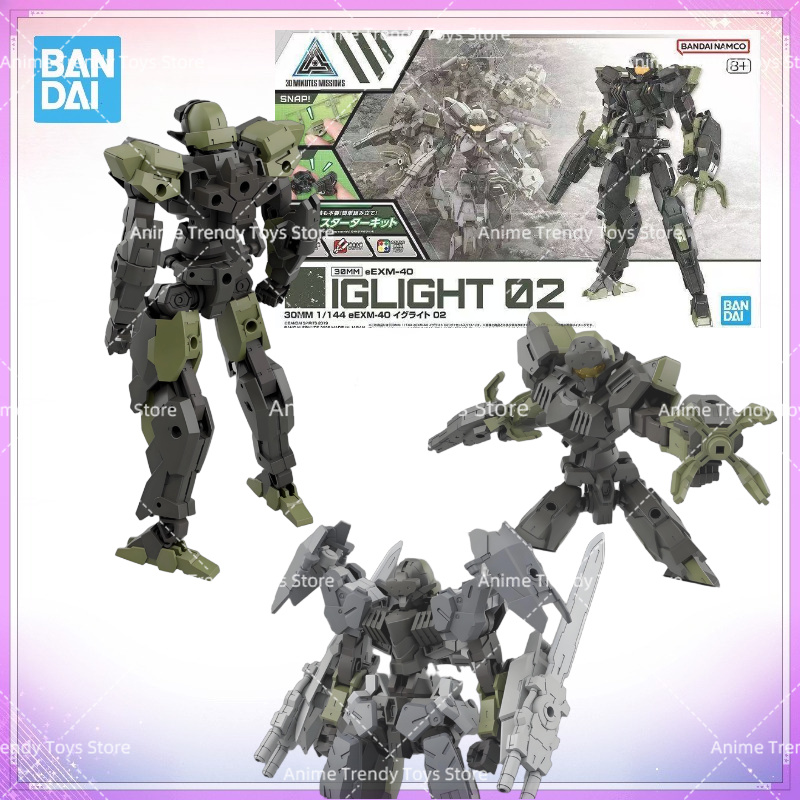 Model Kit Bandai 30 - Op voorraad Bandai 30 MINUTES MISSIONS