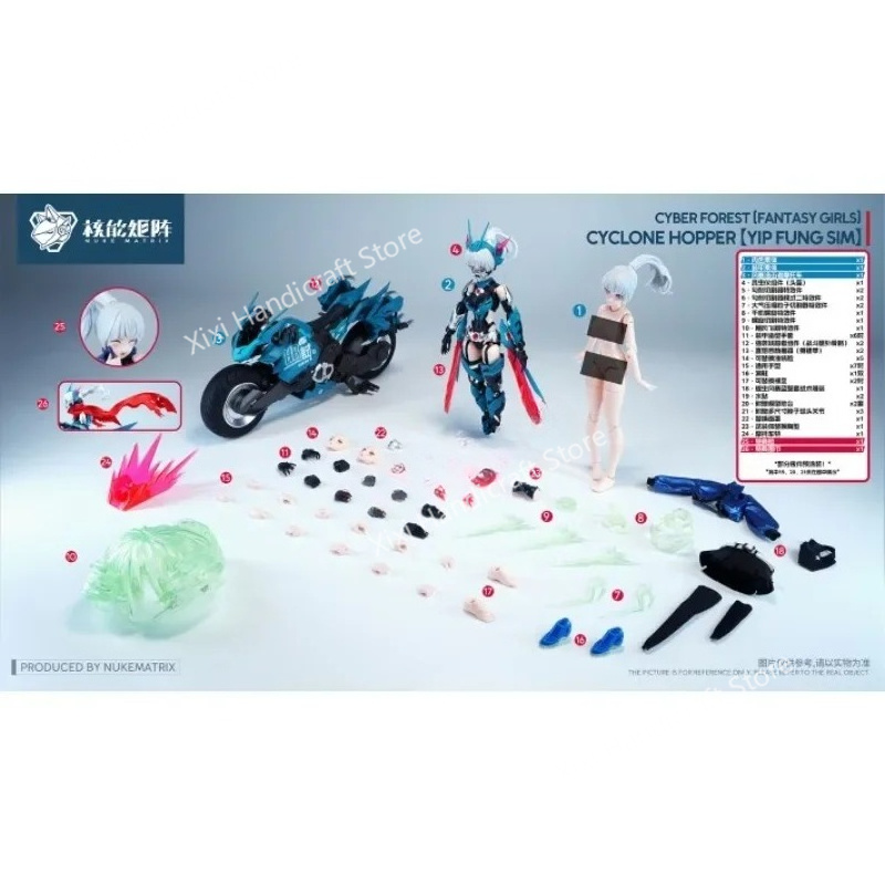 Model Kit Nuke Matrix - 【Op voorraad】NUKE MATRIX Cyber ​​Forest Hurricane