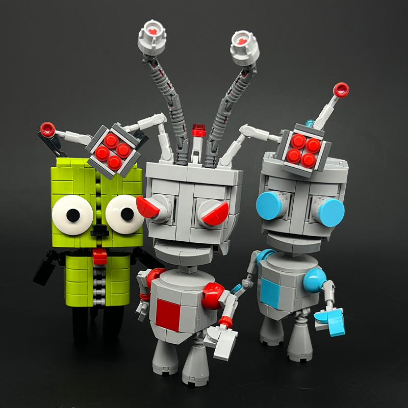 Model Kit Chemistry - Alien Robot Hond Creatief Model Bouwstenen