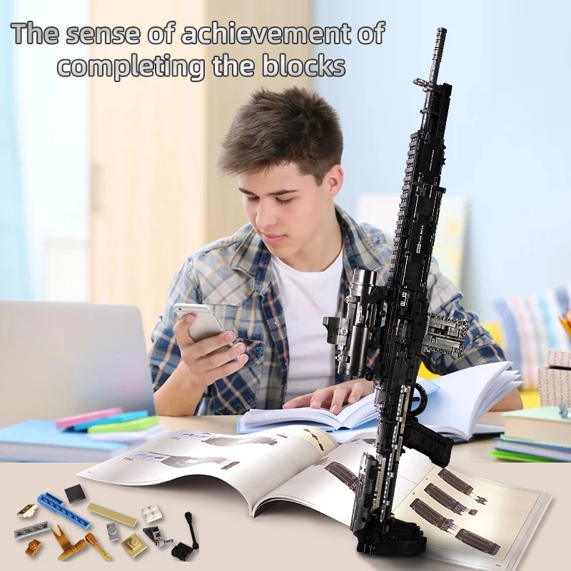 Militair Mk14 Gevechtsgeweer S - Model Kit Weapons recensie en prijs
