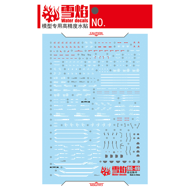 Model Stickers Waterglijsticke - Model Kit Nuke Matrix recensie en prijs
