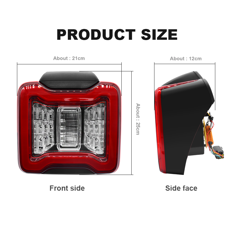 2 Stuks Auto Led Achterlicht M - Model Kit Jeep recensie en prijs
