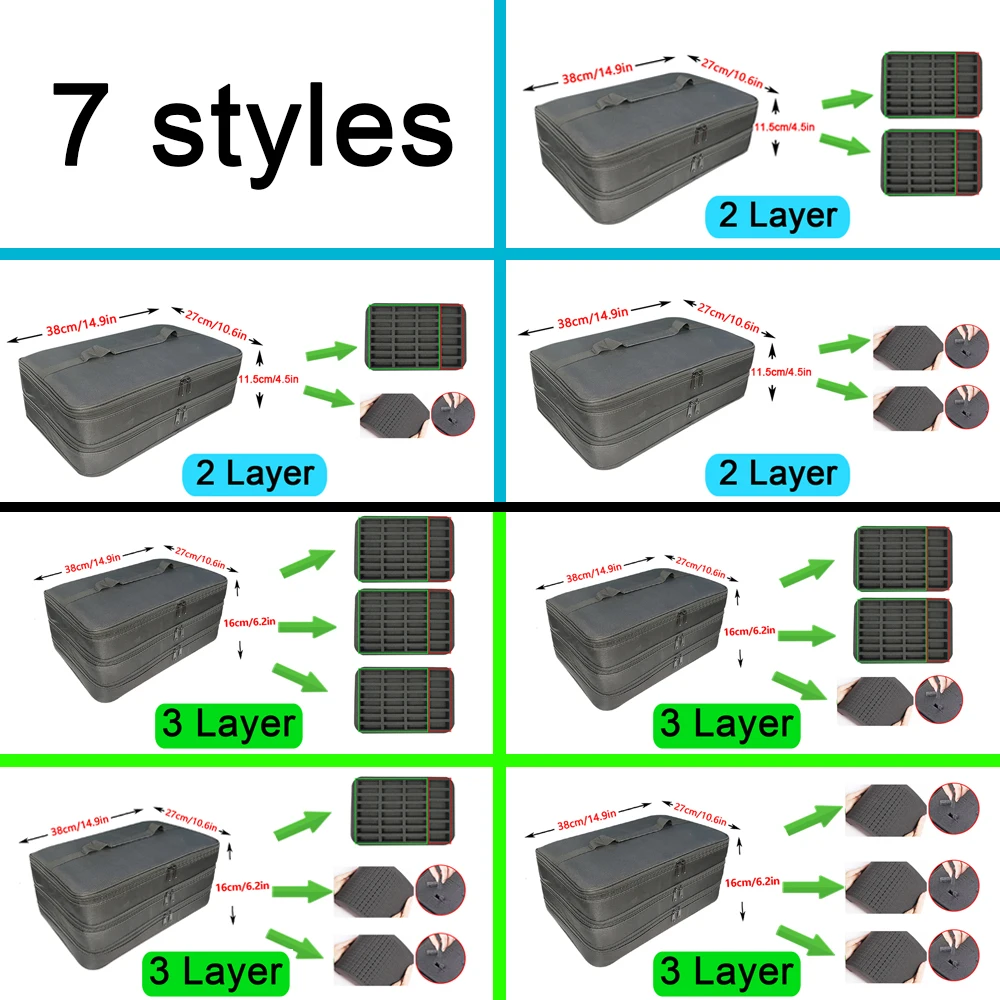 Miniatuurfiguren opbergbox aut - Model Kit Display Case recensie en prijs