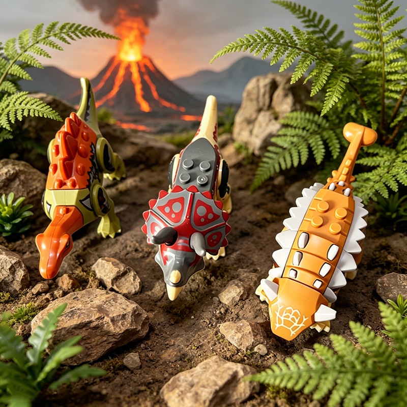 Mini Jurassic Dinosaurussen We - Model Kit Dinosaur Bandai recensie en prijs