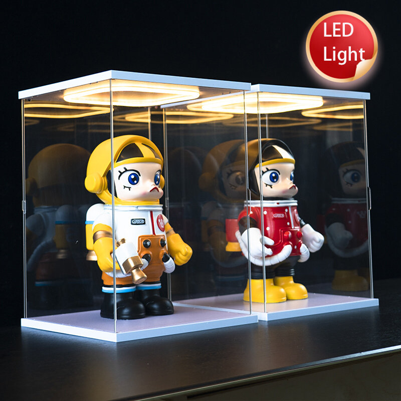 Helder acryl vitrinekast met r - Model Kit Display Case recensie en prijs