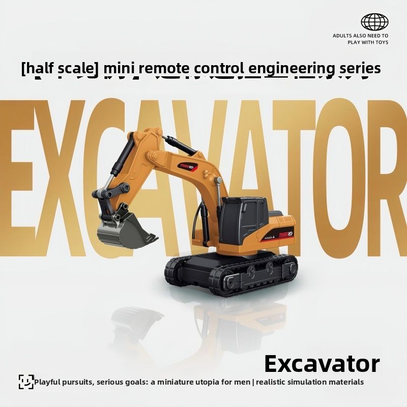 1:64 Metalen RC Techniek Auto  - Model Kit Excavator recensie en prijs