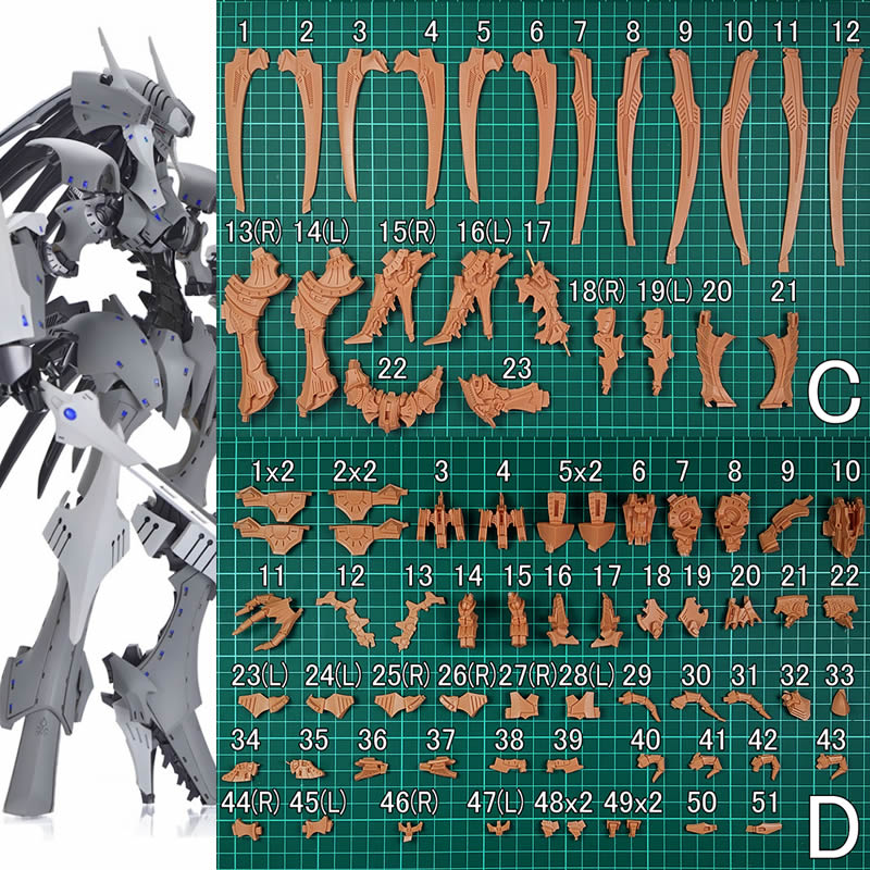 1/72 DEMOR (FATIMA TYPE) K.A.N - Model Kit Lucario recensie en prijs