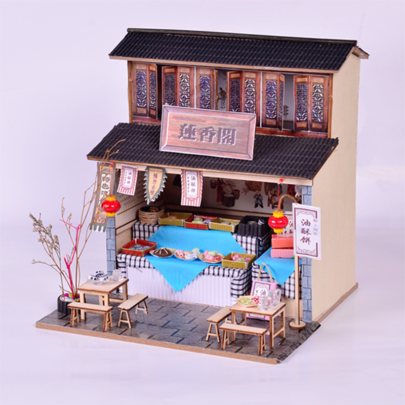 DIY-miniatuurhuis in Japanse s - Model Kit Japanese recensie en prijs