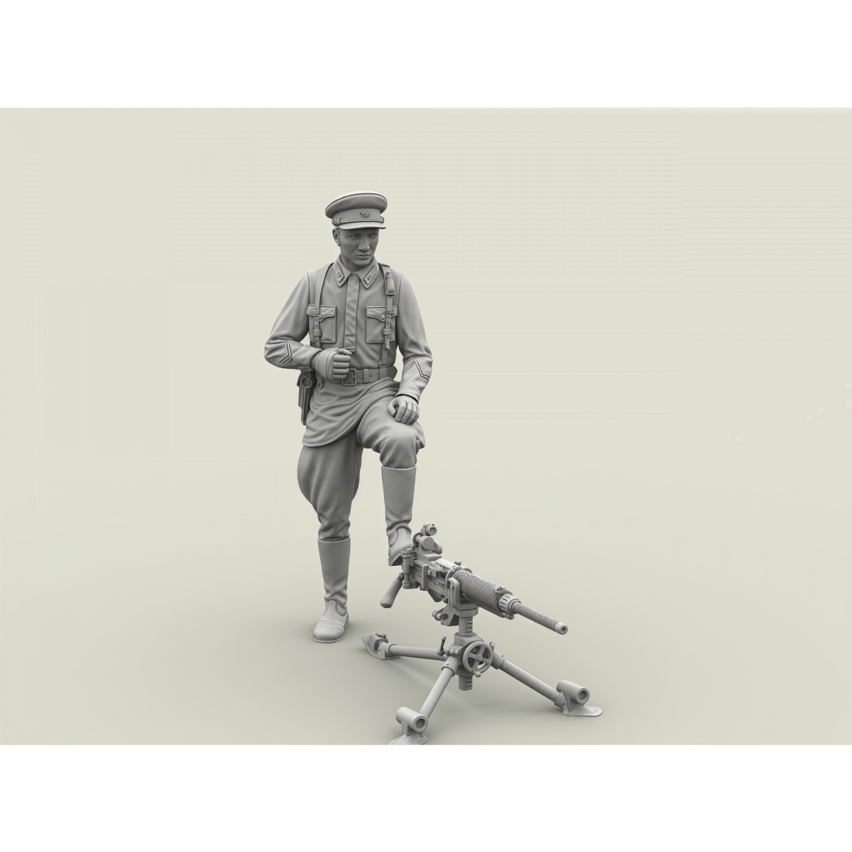 Schaalmodel van hars in schaal - Model Kit Weapons recensie en prijs