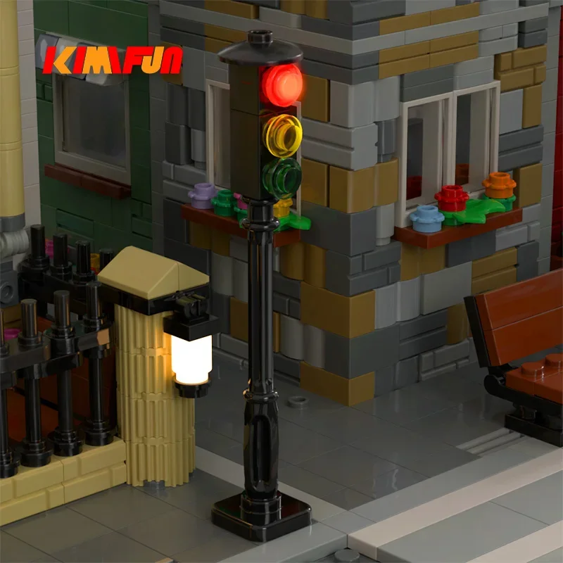 1 stks LED MOC Straat Automati - Lego Set Creator recensie en prijs