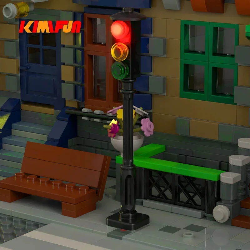 1 stks LED MOC Straat Automati - Lego Set Creator recensie en prijs
