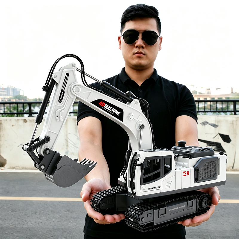 RC Graafmachine 14 Kanaals 3-i - Model Kit Excavator recensie en prijs