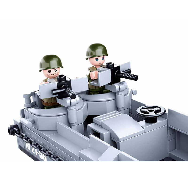 Sluban Ww2 Us Militair Higgins - Model Kit Lucario recensie en prijs