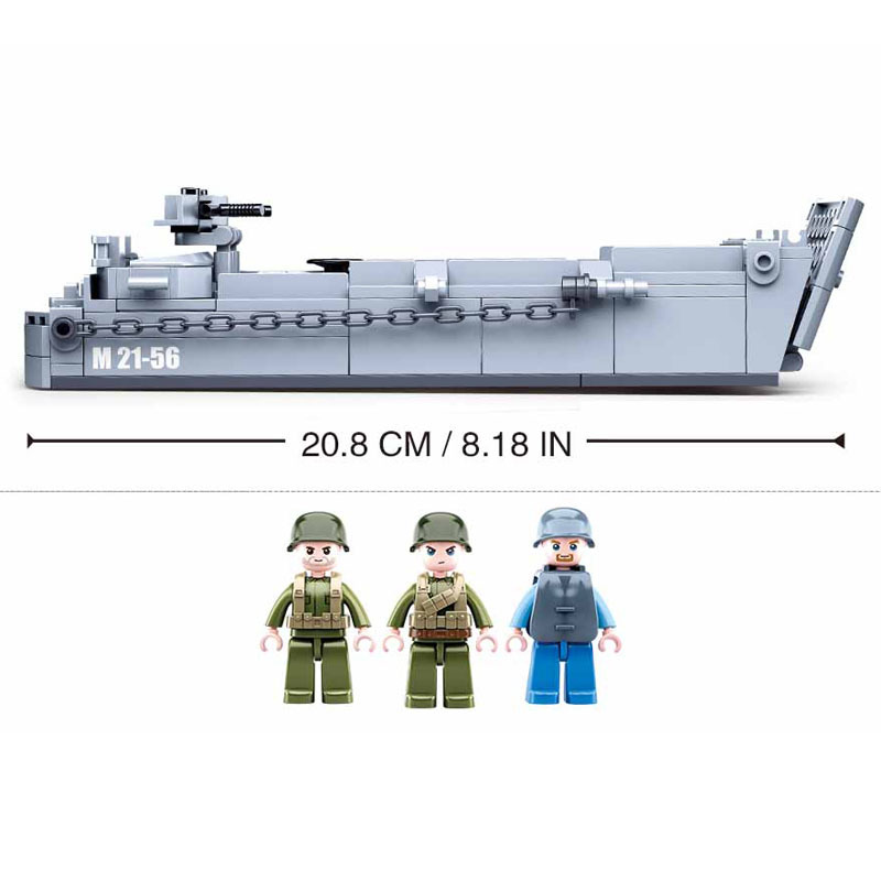 Sluban Ww2 Us Militair Higgins - Model Kit Lucario recensie en prijs