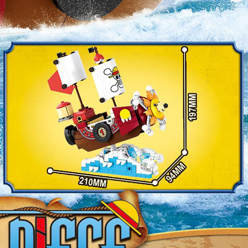 4-in-1 One Piece THOUSAND SUNN - Model Kit Thousand Sunny recensie en prijs