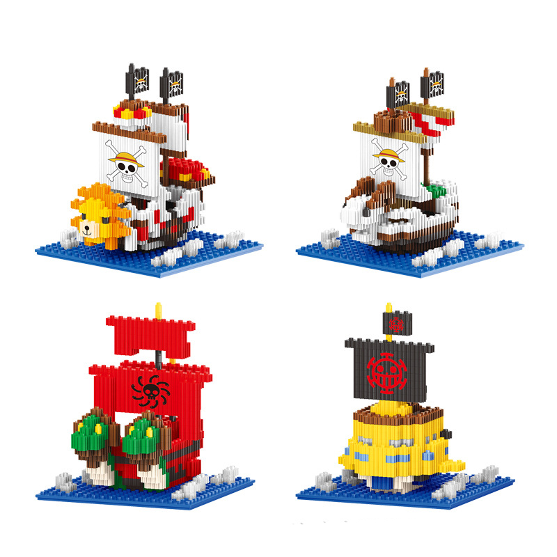 Duizend zonnige micro-bouwsten - Model Kit Thousand Sunny recensie en prijs