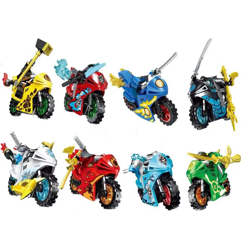 Ninja Figuren Motorfiets Bouws - Model Kit Ninja recensie en prijs