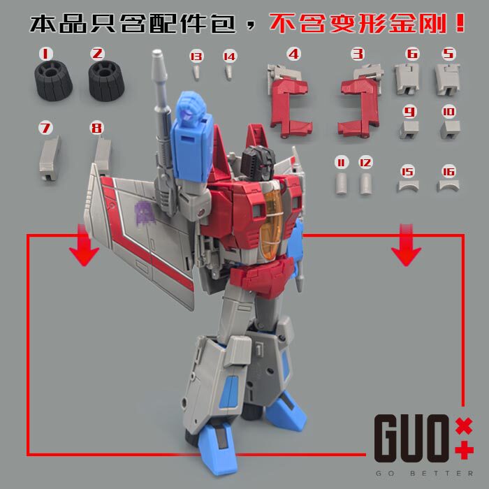 GO BETTER Filler Parts Transfo - Model Kit Transformers recensie en prijs