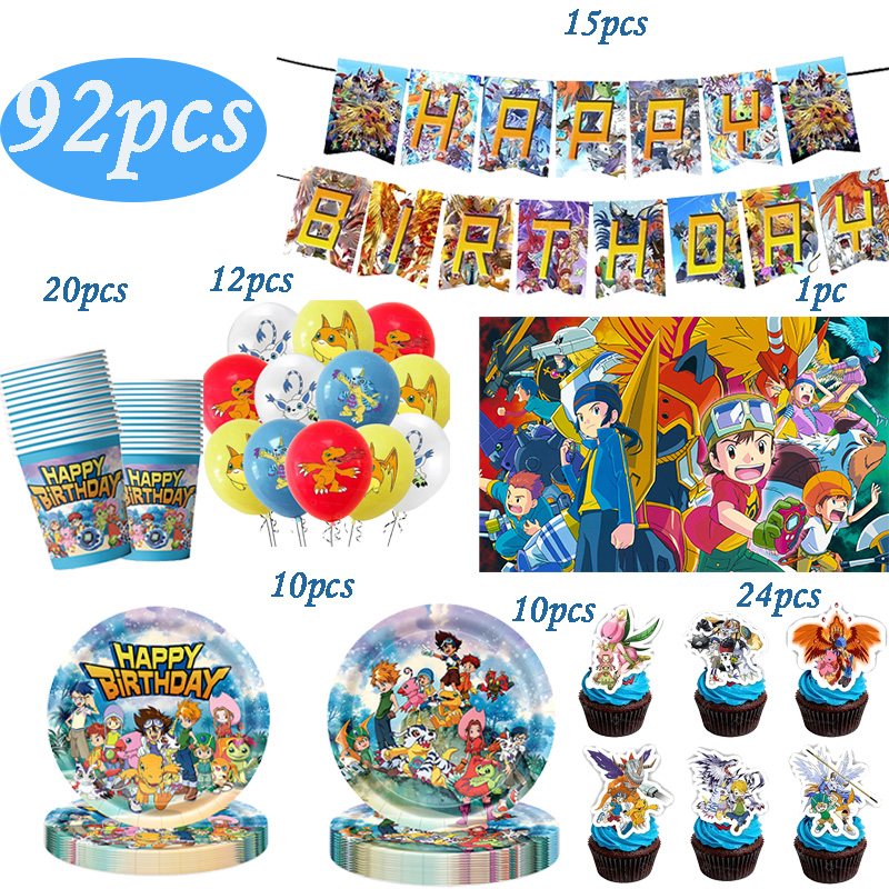 Digimon thema verjaardagsparty - Model Kit Digimon recensie en prijs