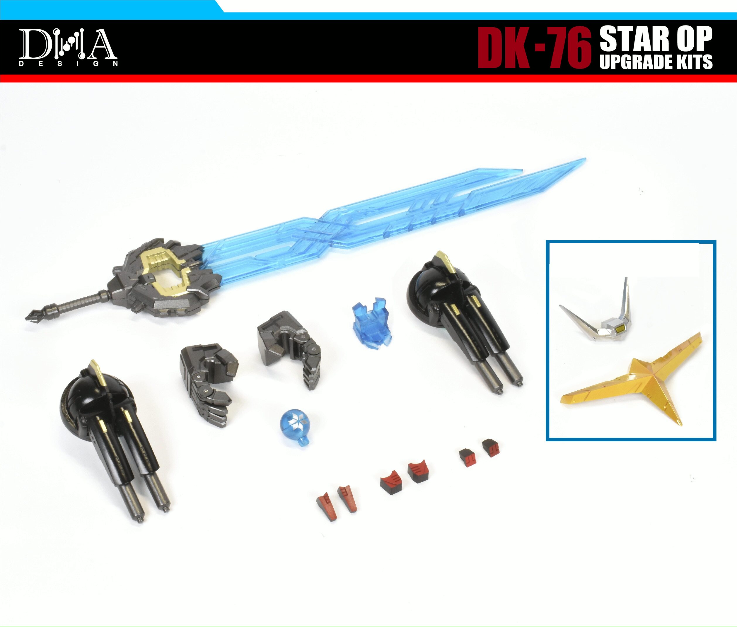 DNA DK-76 Upgrade Kit voor Age - Model Kit Transformers recensie en prijs