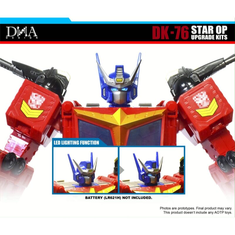 DNA DK-76 Upgrade Kit voor Age - Model Kit Transformers recensie en prijs