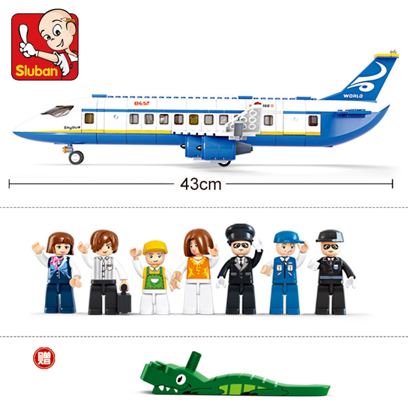 SLUBAN Stad Luchtvaart Luchtha - Lego Set Creator recensie en prijs